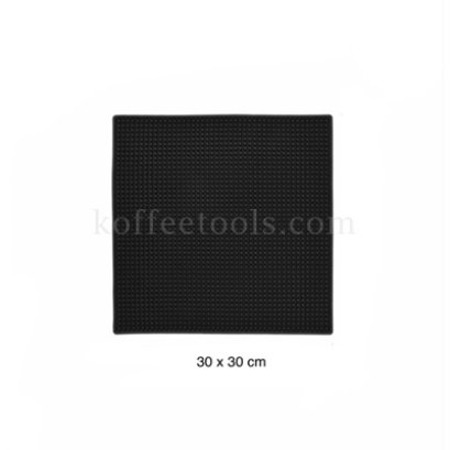 BAR MAT 30x30 cm หนา 1 cm สีดำ