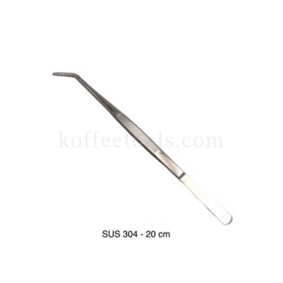 ที่คีบปลายงอ สแตนเลส 304 ยาว 20 cm