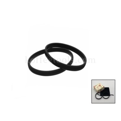 สายรัดแขนเสื้อเชิ้ตสปริงสีดำ (2 pcs/กล่อง)