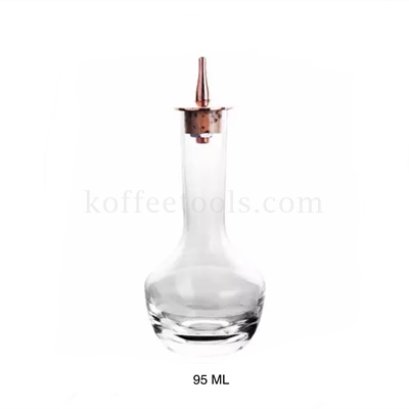 Cocktail Bitters Bottle with Cork Top 95 ml (Rose Gold)