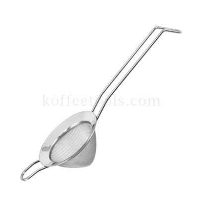 กระชอนกรองเครื่องดื่ม 8 x 21.5 cm สีเงิน