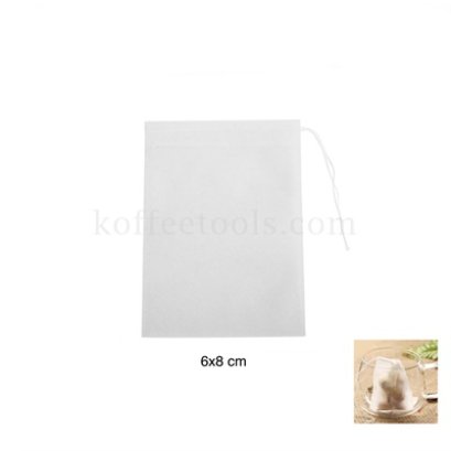 ถุงกรองชา 6x8 cm (100 pcs/pack)