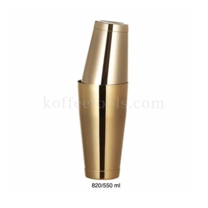 Boston Shaker (Weighted bottom ) 820/550 สีทอง