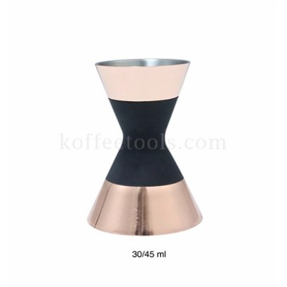 Jigger stainless 304(30/45 ml ) สีคอปเปอร์ /ดำ
