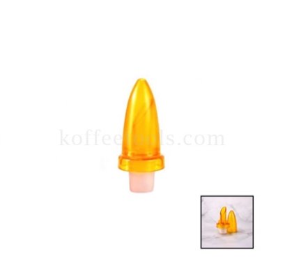 จุกรินไวน์/ไซรัปพลาสติกสีเหลือง