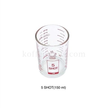 แก้วตวง US 5 SHOT/150 ml ขีดแดง