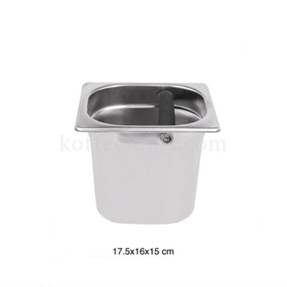 อ่างเคาะกากกาแฟสแตนเลส 15 cm