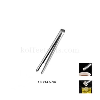 ที่คีบน้ำแข็งสแตนเลส304(1.5x14.5 cm)