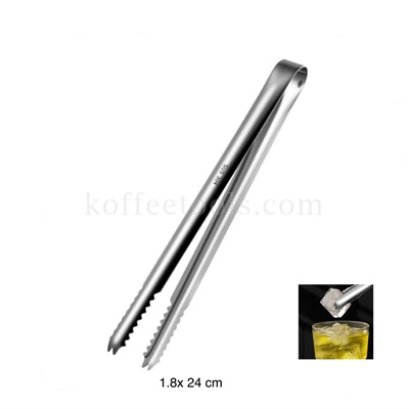 ที่คีบน้ำแข็งสแตนเลส304(1.8x24 cm)