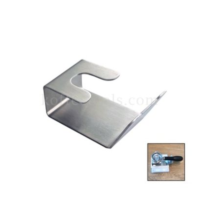 แท่นวางด้ามชงกาแฟสแตนเลส สีเงิน