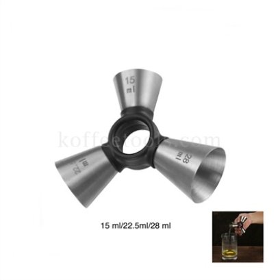 Triple Jigger(15 ml/22.5 ml/28 ml)
