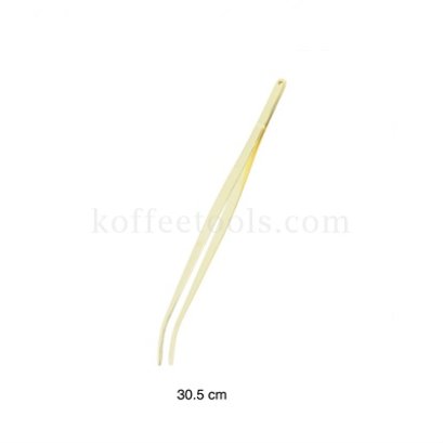 ที่คีบสแตนเลส 30.5 cm ปลายงอ สีทอง