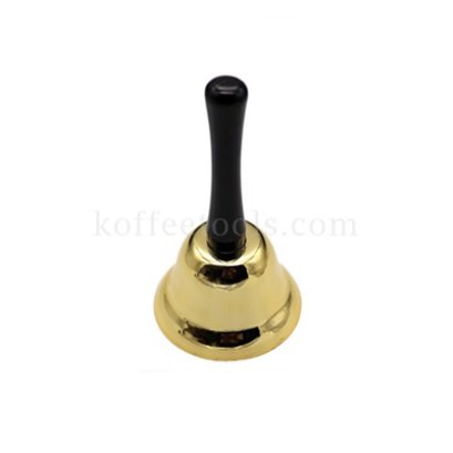 กระดิ่งโลหะขนาด 6.5x12 cm สีทอง