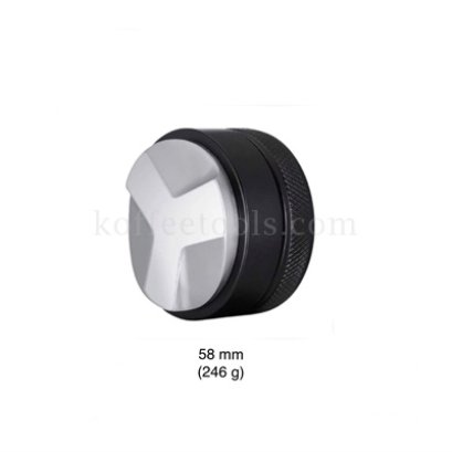 แทมเปอร์มาการองสามแฉก สีดำ 58 mm (น้ำหนักเบา)