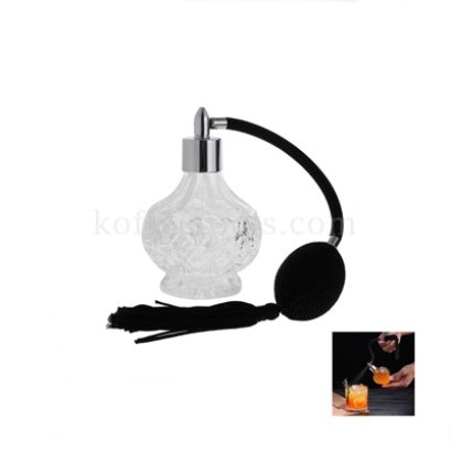 Bar bitter essence bottle 100 ml ขวดใส/พู่ดำ