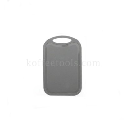 เขียงพลาสติกสีเทาอ่อน ขนาดเล็ก 16x25 cm