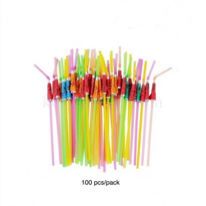 หลอด Straw Umbrella (100pcs/pack)