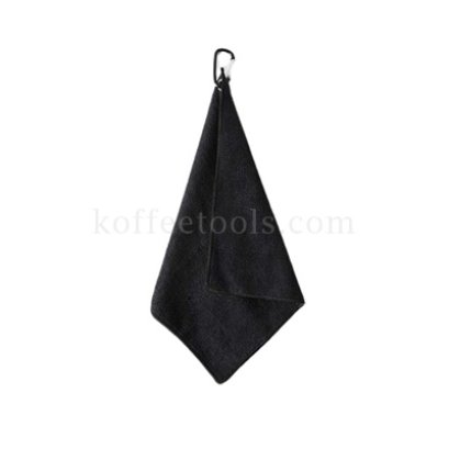 ผ้าบาริสต้า 30x30 cm สีดำ (รุ่นประหยัด)