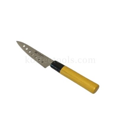 มีดปลายแหลมมีรู(5 นิ้ว) ด้ามตรง