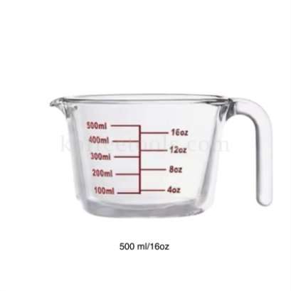 ถ้วยตวงแก้ว 500 ml /16 oz