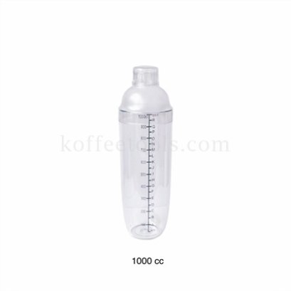 เชคเกอร์พลาสติก PC มีสเกล 1000 cc รุ่นประหยัด