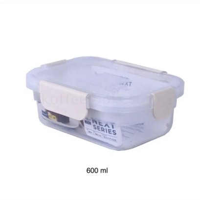 กล่องอาหาร Super Lock (NEXT 2814) สีครีม 600 ml