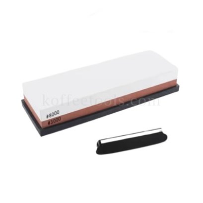 ชุดหินลับมีดญี่ปุ่น 2 หน้า 3000/8000 กริท รุ่นประหยัด
