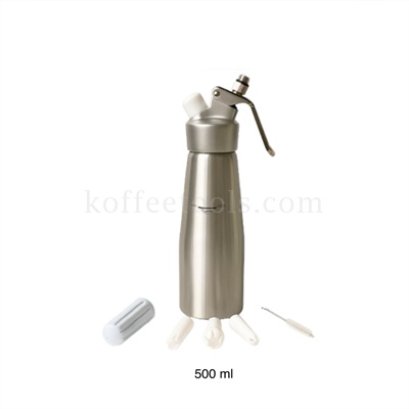 กระบอกวิปครีมอะลูมิเนียม 500 ml รุ่นประหยัด