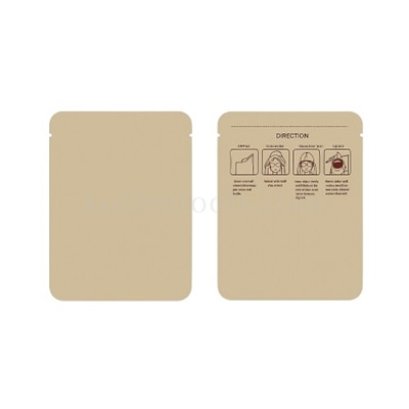 ซองฟอยล์ใส่กาแฟดริปสีน้ำตาลอ่อนขนาด 10 x12.5cm (50 pcs/pack)