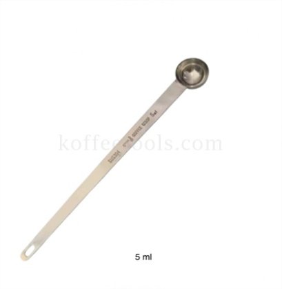 ช้อนตวงสแตนเลส304 ขนาด 5 ml ด้ามยาวพิเศษ