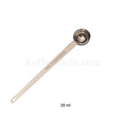 ช้อนตวงสแตนเลส304 ขนาด 20 ml ด้ามยาวพิเศษ