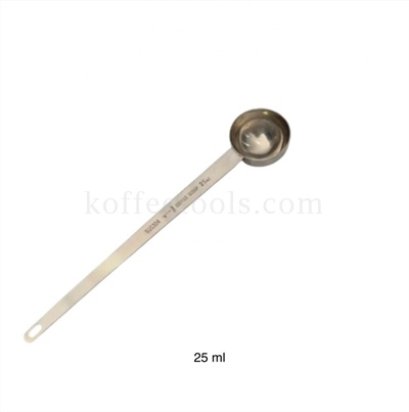 ช้อนตวงสแตนเลส304 ขนาด 25 ml ด้ามยาวพิเศษ