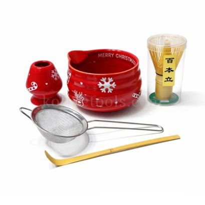 ชุดชามัจฉะ Xmas Limited สีแดง