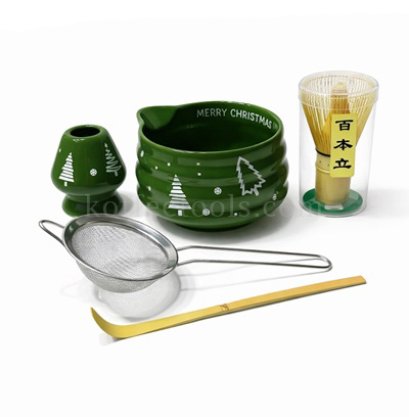 ชุดชามัจฉะ Xmas Limited สีเขียว