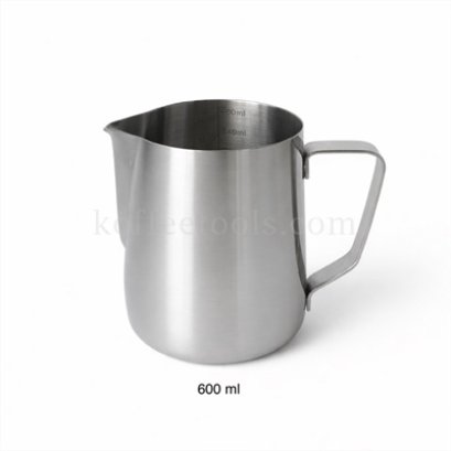 เหยือกตีฟองนมสแตนเลส ขนาด 600 ml (มีขีดสเกลสูงสุด 600 ml/20 oz)