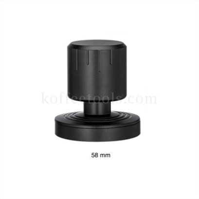 มินิแทมเปอร์ดับเบิ้ลสปริงสีดำ 58 mm หน้าคลื่น (30 Ibs)สีดำ