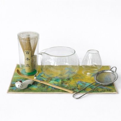 ชุดเซ็ตทำมัทฉะ สีใส ชุดพิเศษ (7 ชิ้น)