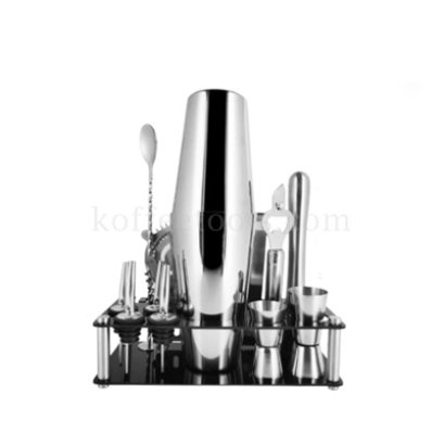 Full set Boston shaker 750/600 ml สีเงิน รุ่นประหยัด type A