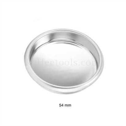 ฟิลเตอร์ทึบสำหรับล้างหัวชง 54 mm สีเงิน