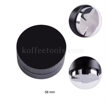 Gravity Coffee Distributor 58 mm สีดำ