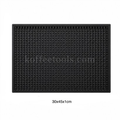 Bar mat 30x45x1 cm สีดำ
