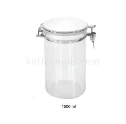 โหลพลาสติกสูญญากาศฝาขาว 1500 ml