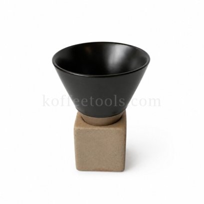 แก้วกาแฟเซรามิกญี่ปุ่น black stone