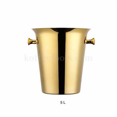 ถังแช่ไวน์สแตนเลส 21.5x14x22.5 cm สีคอปเปอร์