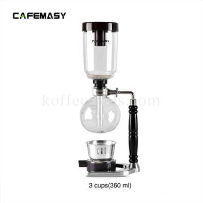 เครื่องชงกาแฟไซฟ่อน 3 cups (black) ยี่ห้อ CAFEMASY