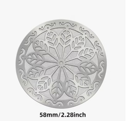 แผ่นกระจายน้ำ Puck Screen 58 mm Leaf (ความหนา 0.8 mm/150ไมครอน)