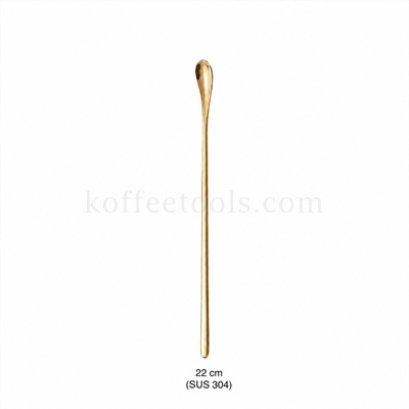 ช้อนคนสแตนเลส304 สีทอง(22cm)