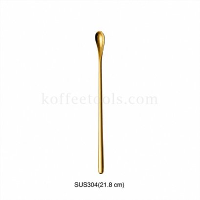 ช้อนคนสแตนเลส304 สีทองเข้ม(21.8 cm )