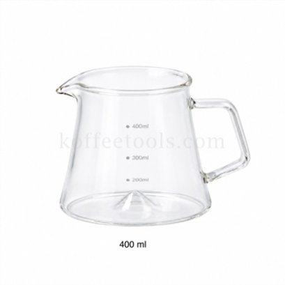 โถรองกาแฟดริป มีสเกล 400 ml