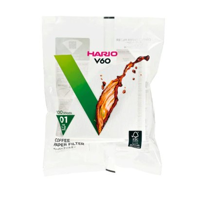 HARIO(027)V60 Paper Filter 01 W 100 Sheets/VCF-01-100W